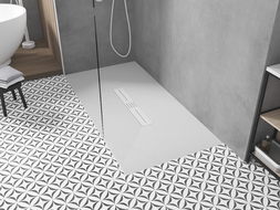 Mexen Toro правоъгълно корито SMC 160 x 90 см, бяло, бял капак - 43109016-W