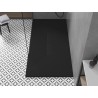 Mexen Toro правоъгълна душ кабина SMC 200 x 80 см, черна, черна капачка - 43708020-B