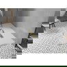 Мексен Торо правоугълен душ кабина SMC 170 x 80 см, бял, капачка златист - 43108017-G