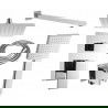 Mexen Uno DR45 подотклонен душов комплект, хром - 71435DR45-00
