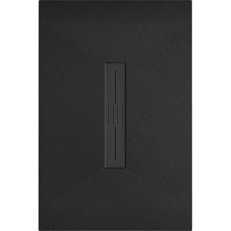 Mexen Toro правоъгълна душ кабина SMC 120 x 70 см, черна, черен капак - 43707012-B