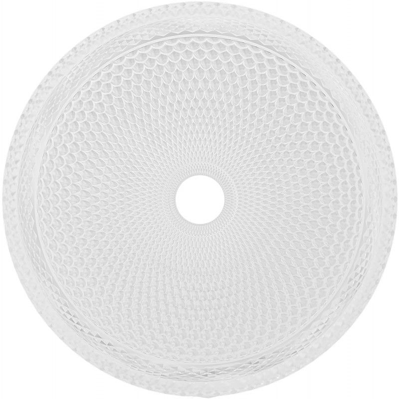 Mexen Dora стъклена мивка за плот 34 x 34 см, прозрачна - 24113400