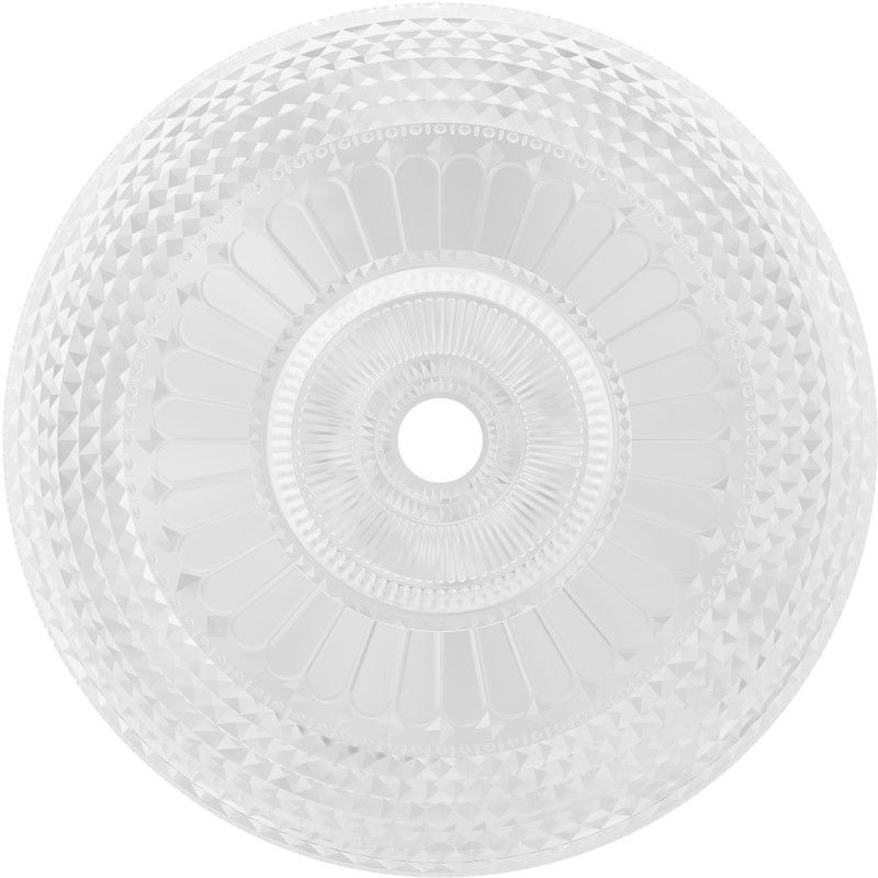 Mexen Heba стъклена мивка върху плот 45 x 45 cm, прозрачна - 24064500