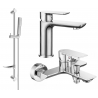 Mexen Alfa DF72 комплект за вана, хром - 745703DF72-00