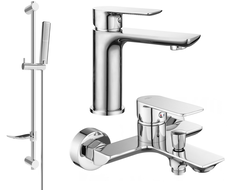 Mexen Alfa DF72 комплект за вана, хром - 745703DF72-00