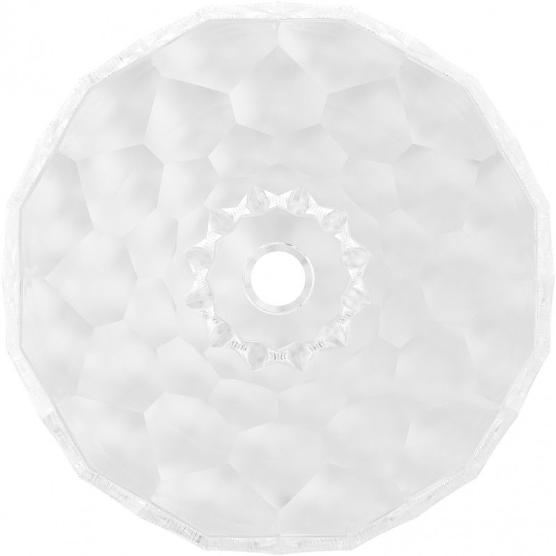 Mexen Inga стъклена мивка за плот 44 x 44 см, прозрачна - 24074400