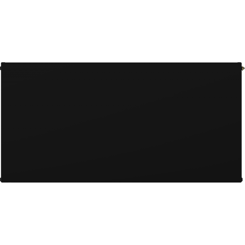 Mexen Flat CCF33 плосък радиатор 900 x 700 mm, долна средна връзка, 2101 W, черен - W6C33F-090-070-70