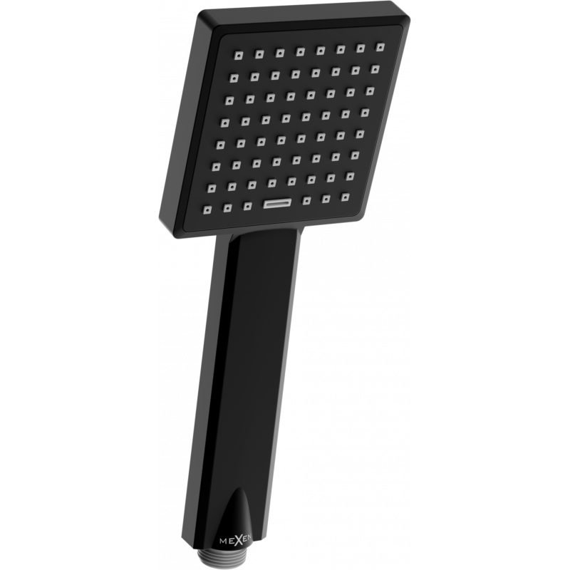 Mexen R-45 ръчен душ 1-функционален, черен - 79545-70