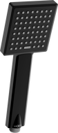 Mexen R-45 ръчен душ 1-функционален, черен - 79545-70