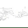 Mexen Alfa R72 комплект за вана, хром - 745703R72-00