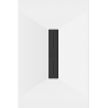 Mexen Toro правоъгълна душ кабина SMC 120 x 90 см, бяла, черен капак - 43109012-B