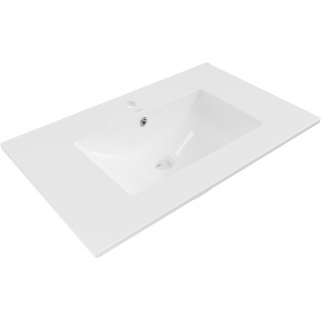 Mexen Atena умивалник за вграждане в плот 76 x 46 см, бял - 25017500
