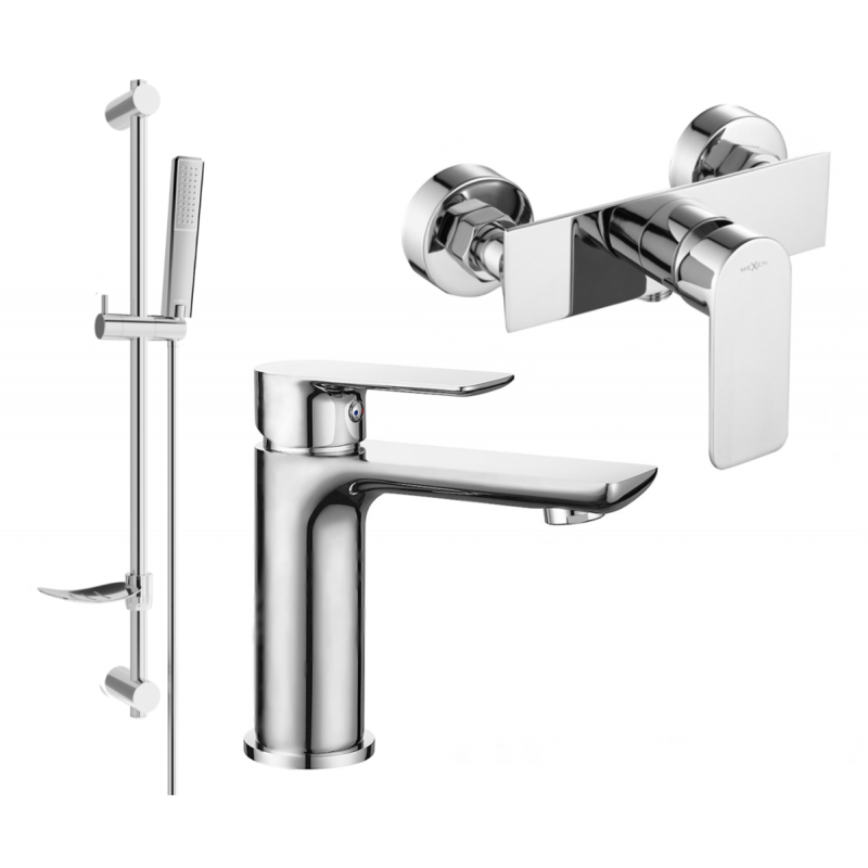 Mexen Alfa DF72 комплект за душ, хром - 745704DF72-00