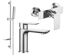Mexen Alfa DF72 комплект за душ, хром - 745704DF72-00