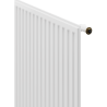Mexen CVH10 Хигиеничен панелен радиатор 900 x 2600 mm, долно свързване, 2322 W, бял - W610H-090-260-00