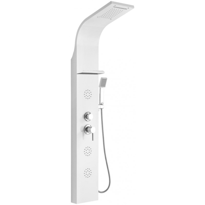 Mexen Borg душ панел, бял - 7615-03-20