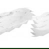 Mexen Rita надплотна мивка 45 x 32 см, бял камък - 21084582