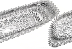 Mexen Rita умивалник надплотен 45 x 32 см, бял/черен модел - 21084586