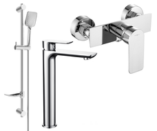 Mexen Alfa DF62 душ комплект, хром - 745714DF62-00