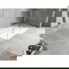 Mexen Hugo правоъгълен поддушник SMC 120 x 80 cm, бял камък - 42158012