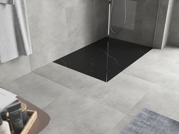 Mexen Hugo правоъгълно SMC корито за душ 120 x 90 см, черен камък - 42759012