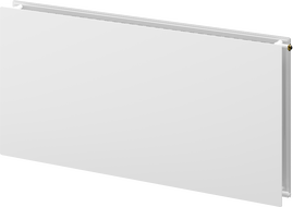 Плосък хигиенен радиатор Mexen CVHF20, 600 x 1100 mm, долно свързване, 1104 W, бял - W620HF-060-110-00
