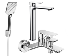Mexen Alfa R62 комплект за вана, хром - 745713R62-00
