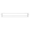 Mexen CH30 хигиеничен панелен радиатор 600 x 1400 mm, странично свързване, 2112 W, бял - W430H-060-140-00