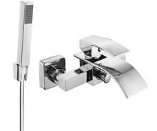 Mexen Aries R77 смесител за вана с душ комплект, хром - 74483R77-00