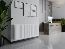 Mexen CH30 Хигиенен радиатор 900 x 3000 mm, странично свързване, 6193 W, бял - W430H-090-300-00