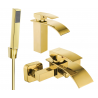 Mexen Aries R77 комплект за вана, златен - 744803R77-50