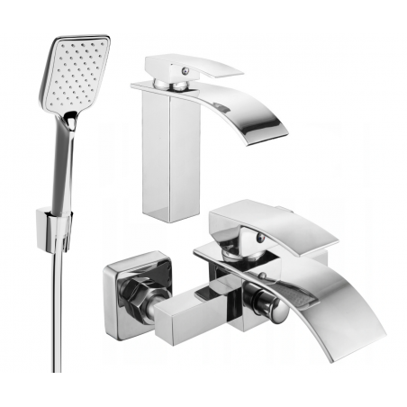 Mexen Aries Комплект за вана R62, хром - 744803R62-00