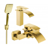 Mexen Aries R62 комплект за вана, златен - 744803R62-50