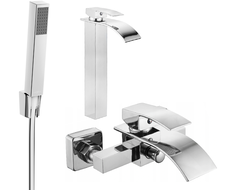 Mexen Aries R77 комплект за вана, хром - 744813R77-00