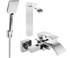 Mexen Aries R62 комплект за вана, хром - 744813R62-00