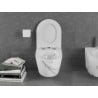 Mexen Lena WC купа Rimless със забавено падане Slim, дуропласт, бял камък - 30224094