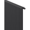 Mexen CH10 Хигиеничен плочков радиатор 600 x 1600 mm, странично свързване, 999 W, антрацит - W410H-060-160-66
