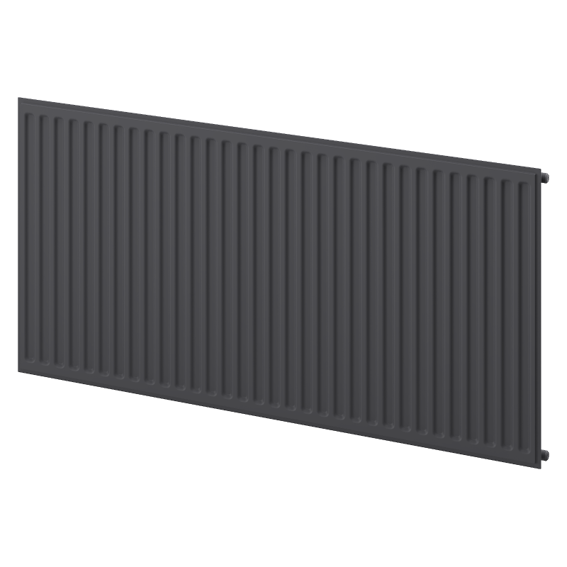 Mexen CH10 Хигиеничен плочков радиатор 600 x 1600 mm, странично свързване, 999 W, антрацит - W410H-060-160-66