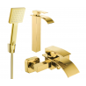 Mexen Aries R45 комплект за вана, златен - 744813R45-50