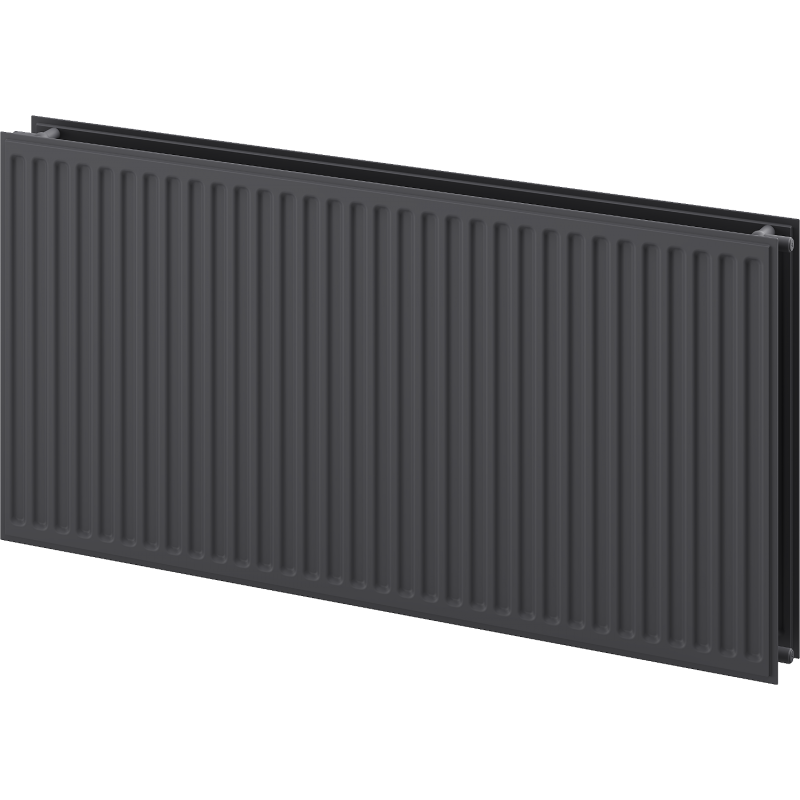 Mexen CH20 санитарен панелен радиатор 600 x 500 мм, странично свързване, 550 W, антрацит - W420H-060-050-66