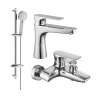 Mexen Axel DB40 комплект за вана, хром - 73803DB40-00
