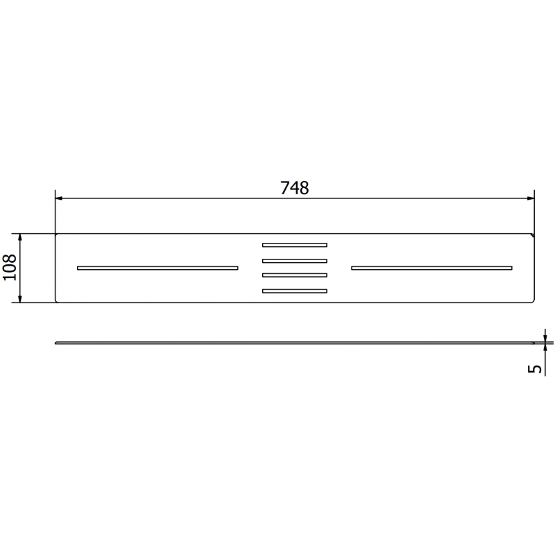 Mexen Toro маскировка за душ кабина 170-200 см, черна - 43930070