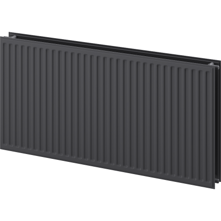 Mexen CH20 хигиеничен плочен радиатор 900 x 1800 mm, странично свързване, 2773 W, антрацит - W420H-090-180-66