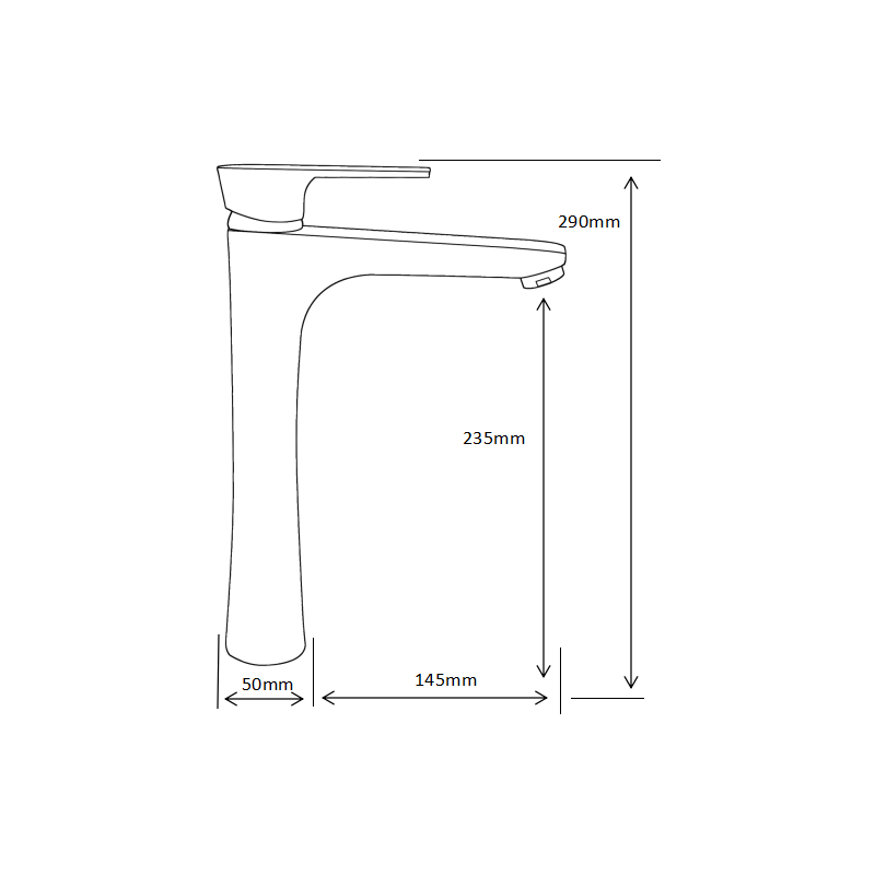 Mexen Axel DF40 комплект за вана, хром - 73813DF40-00