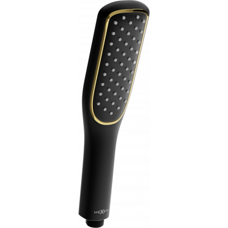 Mexen R-49 душ глава 1-функционална, черна/златна - 79549-75
