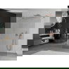 Mexen Kioto самостоятелна душкабина 180 x 200 см, прозрачна 8 мм, розово злато - 800-180-002-60-00