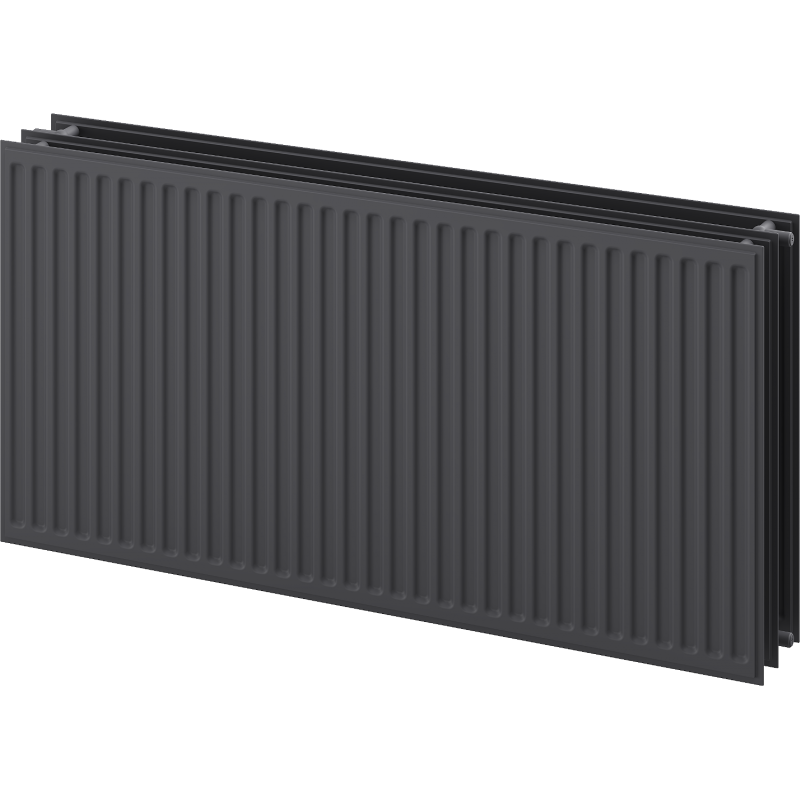 Mexen CH30 Хигиенен панелен радиатор 900 x 1100 mm, странично свързване, 2271 W, антрацит - W430H-090-110-66