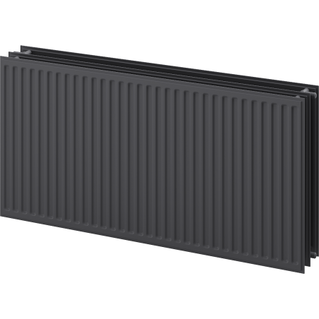 Mexen CH30 Хигиенен панелен радиатор 900 x 1100 mm, странично свързване, 2271 W, антрацит - W430H-090-110-66