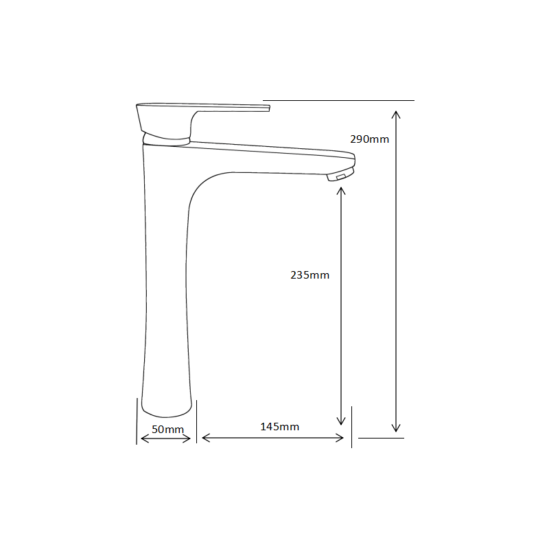 Mexen Axel R72 комплект за вана, хром - 73813R72-00