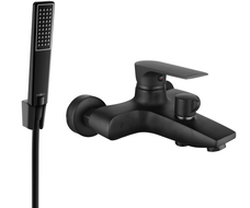 Mexen Axel R72 вана батерия с душ комплект, черна - 7383R72-70